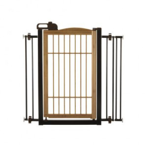 Také One-Touch Pet Gate (Bamboo)