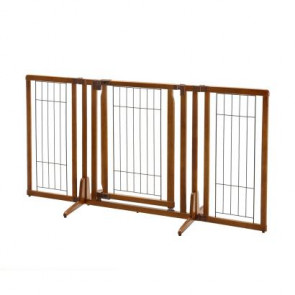 Premium Plus Freestanding Pet Gate with Door