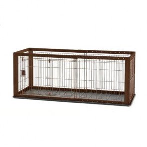 Expandable Pet Crate with Floor Tray