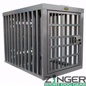 Zinger Heavy Duty Dog Crate: Small (21”W x 24”H x 30”D)