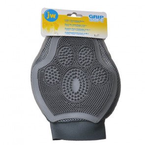JW GripSoft 3-in-1 Grooming Glove for Dogs