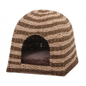 Pet Pals Banana Leaf Cabana Style Covered Pet Bed