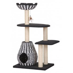 Pet Pals Contemporary 4-Level Cat House with Feather Teaser