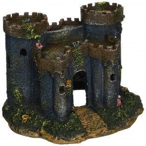 Medieval Castle of France Aquarium Decorative