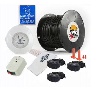 PetSafe Yardmax Rechargeable In-Ground Dog Fence - 1000 Feet of 16 Gauge Upgraded eXtreme Wire (3 DOG)